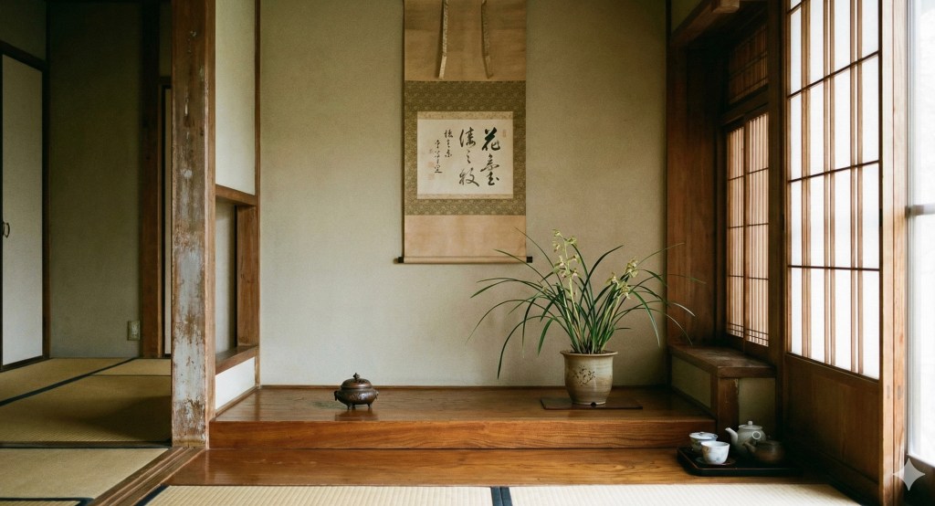 [Photo: Fictional Image of Tokonoma]