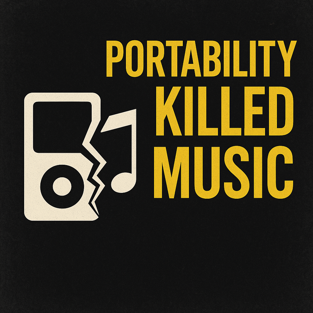 portability killed music