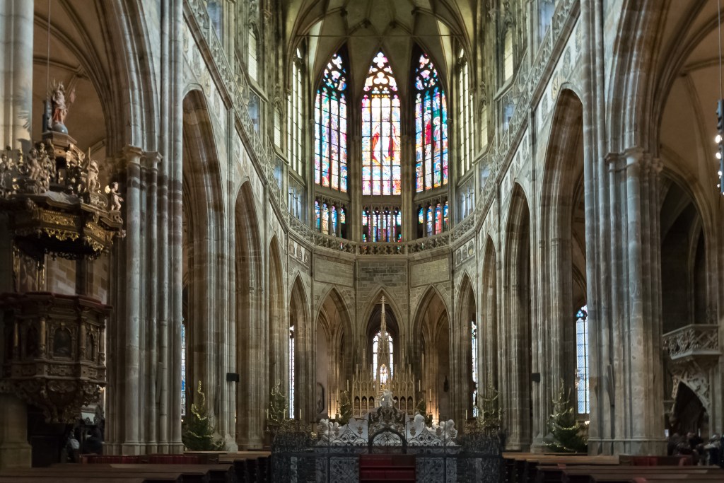 [Photo: St. Vitus Cathedral in Prague, Czech Republic, Source: Myself]